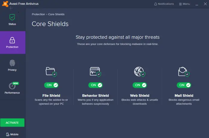 Free Antivirus Download for PC