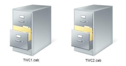 create install CAB File in Windows 10