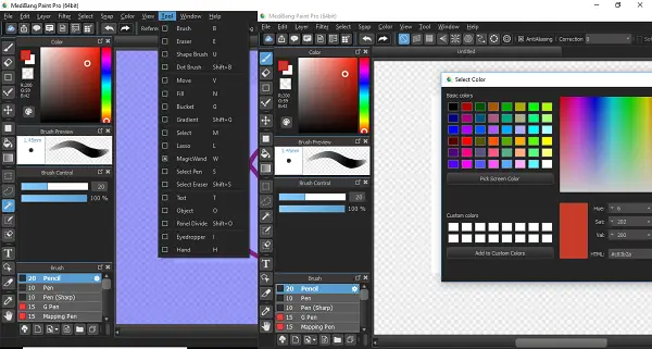 MediBang Drawing Tools