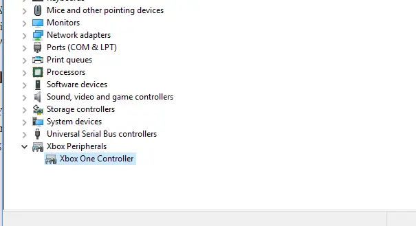 Scannen Sie Auf Einem Windows 10-Pc Nach Xbox Controller