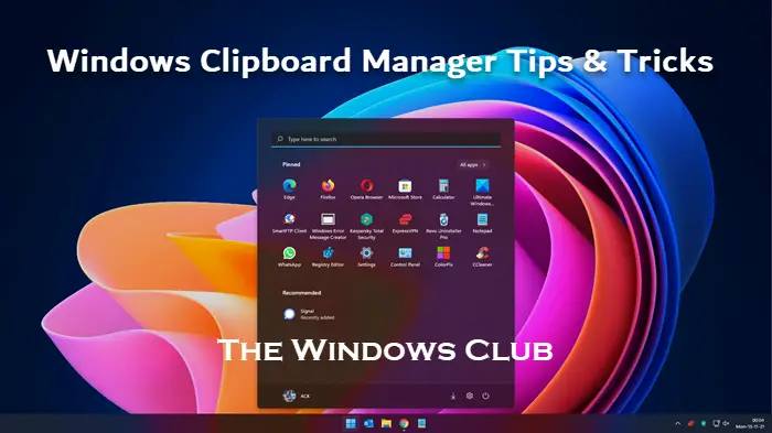 Windows Clipboard Manager Tips & Tricks