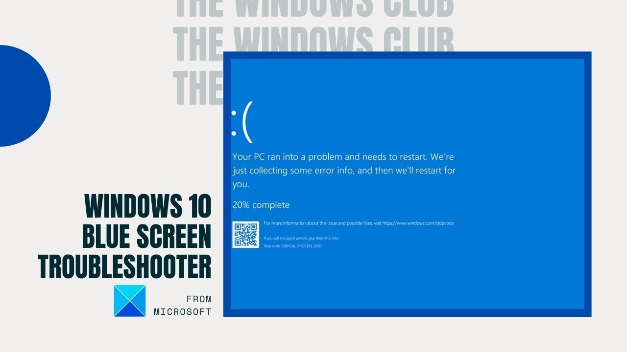 Microsoft Online Blue Screen Troubleshooter for Windows 11/10