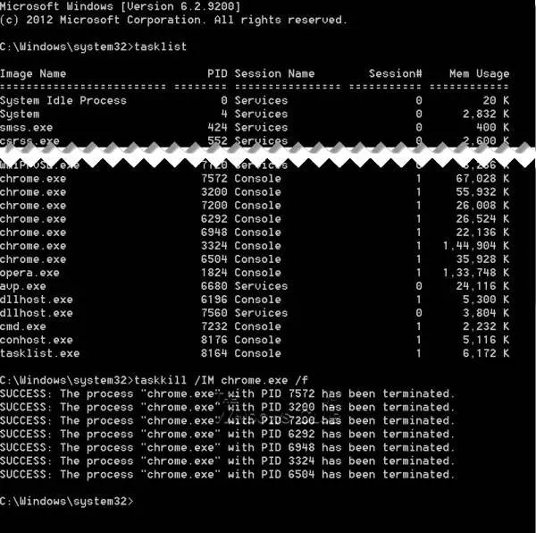 Force close a Program which Task Manager cannot terminate