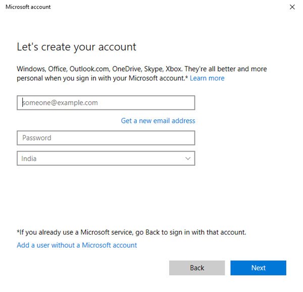Add users to Windows 10 device