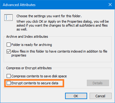 Decrypt EFS encrypted Files & Folders in Windows