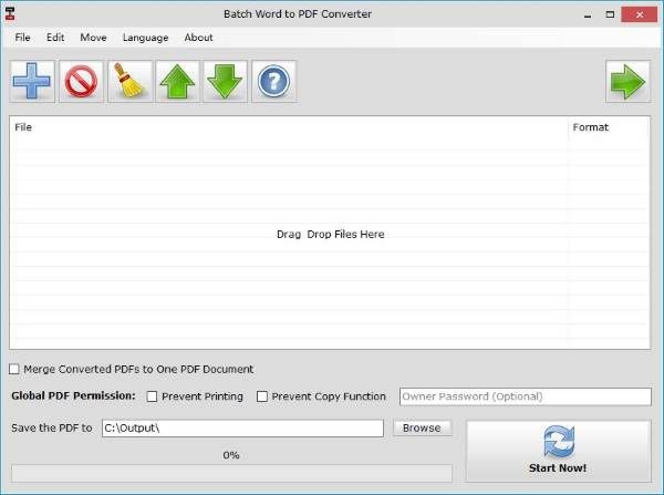 Free Word to PDF Converter software