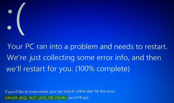 error driver irql not less or equal windows 8.1 error driver irql not less or equal windows 8.1