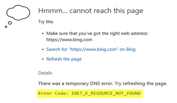 INET_E_RESOURCE_NOT_FOUND