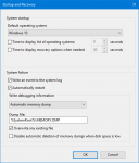 Make Windows to create Crash Dump Files on Blue Screen