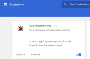 How to stop web page from auto refreshing in Chrome, Edge, Firefox