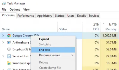 Fix Chrome won’t open or launch on Windows 11/10 PC