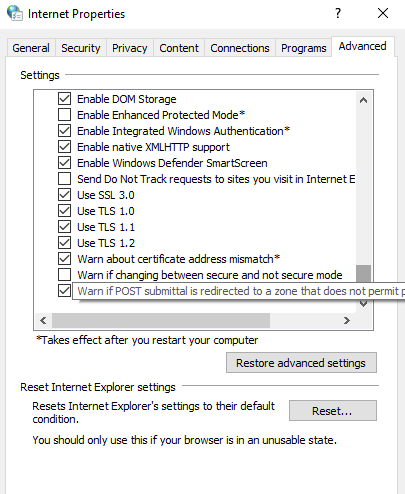 Enable SSL and TLS for Edge