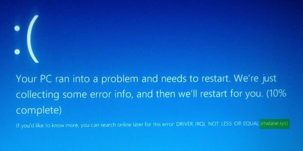 Fix rtwlane sys Blue Screen Error on Windows 11 10 - 98