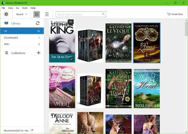 kindle reader app for windows