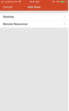 Remote Desktop for iOS