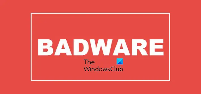 What is Badware
