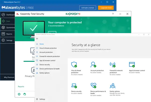 otestujte, zda Antivirus funguje správně nebo ne