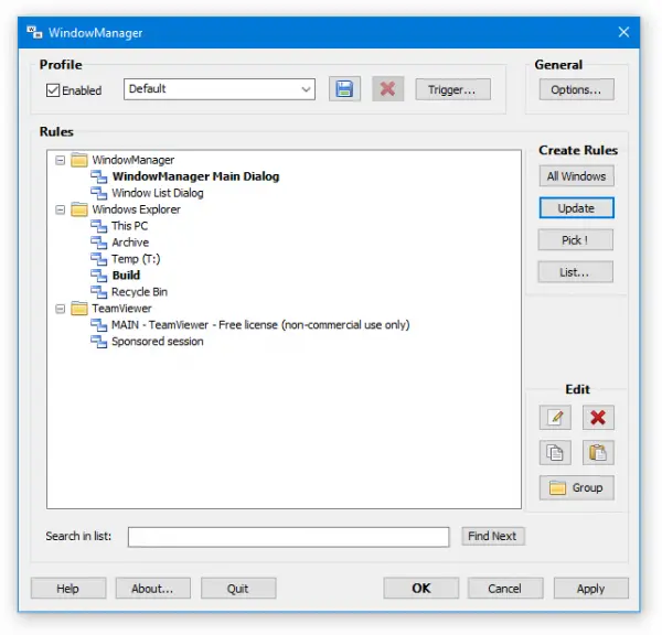 Free Window Manager software