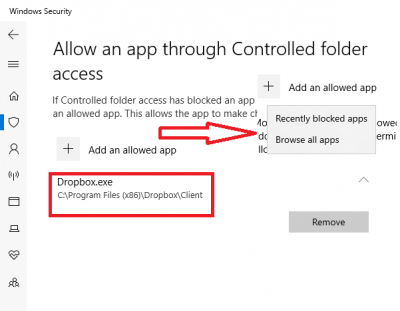 bitdefender controlled folder access