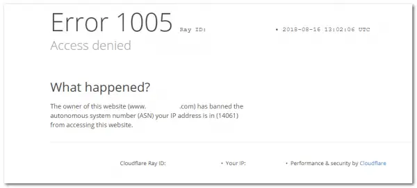 Access denied website Access denied website