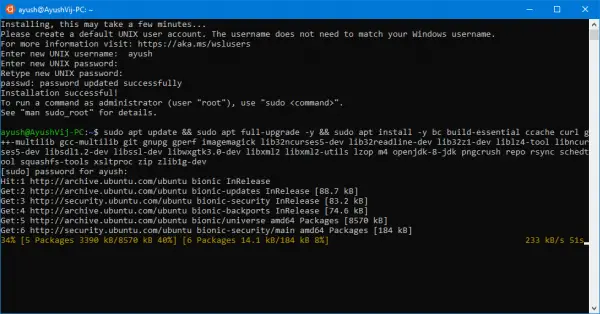 Access Windows Subsystem for Linux files on Windows 10
