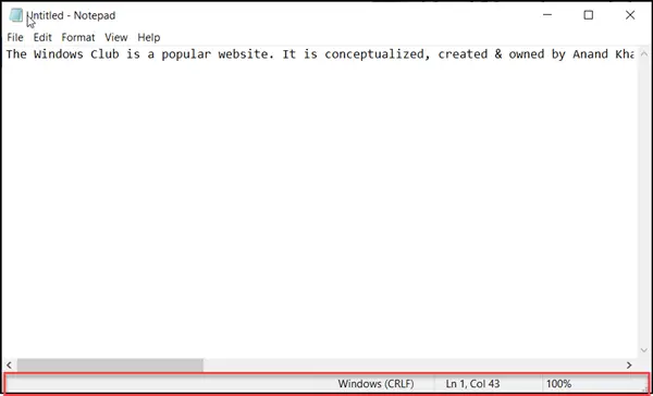 New features in Notepad in Windows 10 - 19