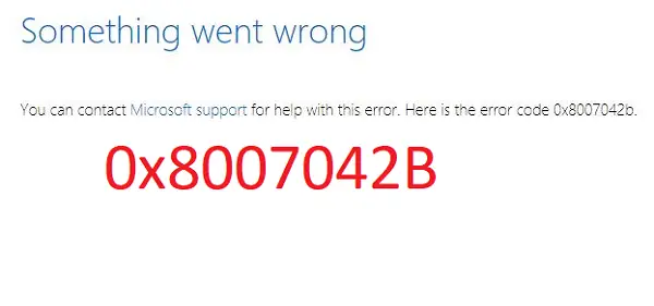 Windows 10 Update Error 0x8007042B