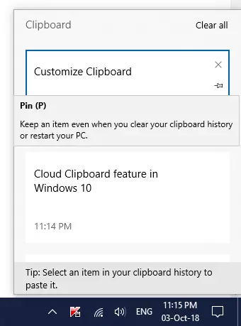 cloud clipboard