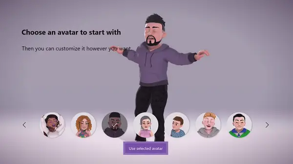 Create an Xbox Avatar on Xbox One