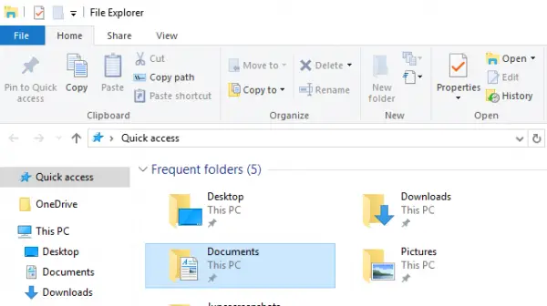 How to copy path of a file or a folder in Windows 10