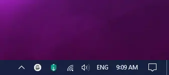 Display only Time in Windows 10 Taskbar