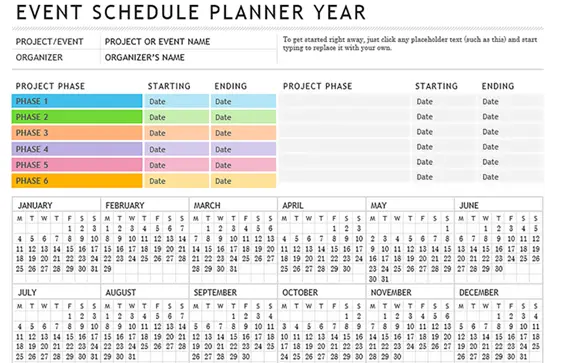 Event Project Plan Template Excel from www.thewindowsclub.com