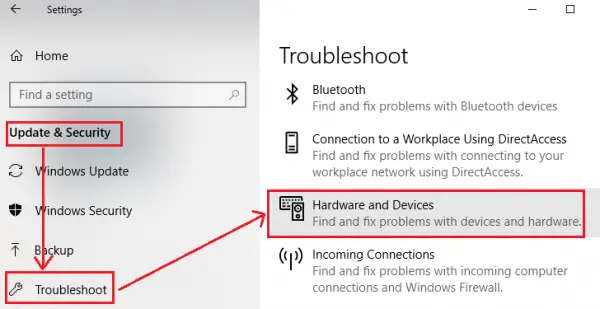 Windows doesn’t have a network profile for this device