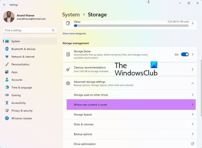 Install Apps to another Partition in Windows 11