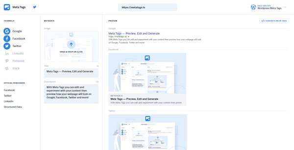 Create Meta Tags for HTML pages easily using this free online tool - 25