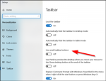 How to make only Time visible in Windows Taskbar