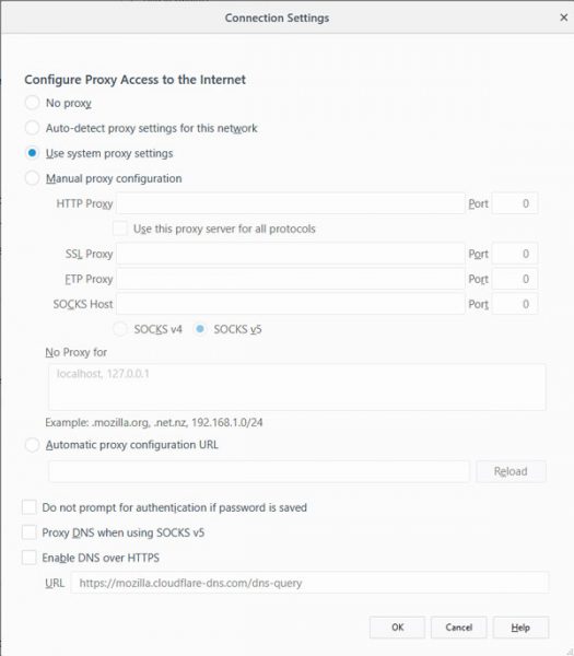 The proxy server is refusing connections error in firefox or chrome