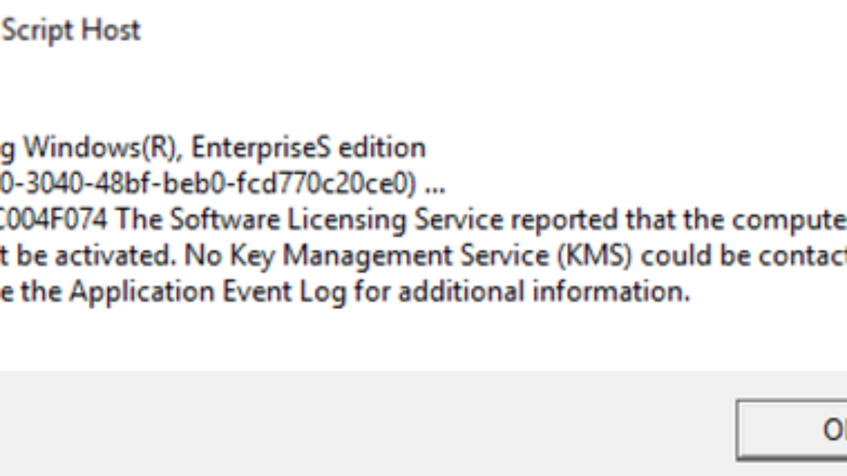 Troubleshoot Kms Activation On Windows Server