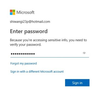 Set up Security Key or Windows Hello for your Microsoft Account