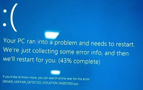 wdf01000.sys bsod windows 10