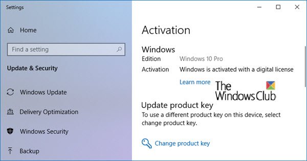 windowsの活性化