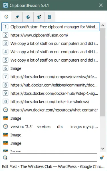 ClipboardFusion for Windows