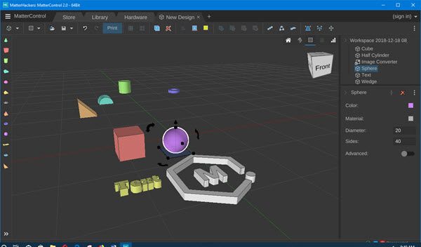 3D Printer software for Windows