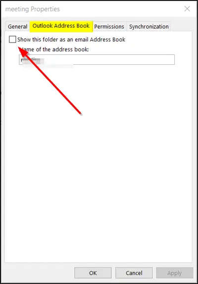 restore Contact information in Address Book