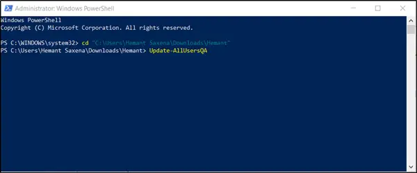 disable Security Questions in Windows 10 using a PowerShell Script