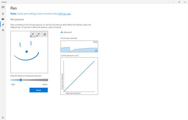 Surface Pro Pen pressure sensitivity not working