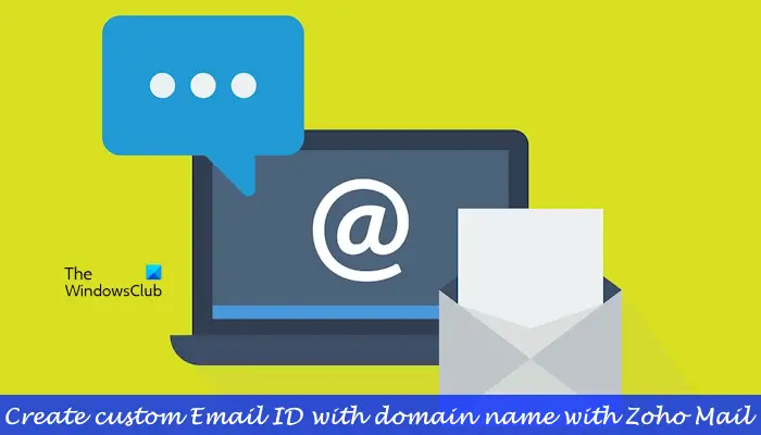 Create custom Email ID with domain name with Zoho Mail