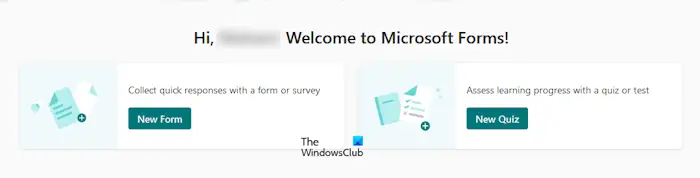 Erstellen Sie Ein Neues Formular Und Ein Neues Quiz In Microsoft Forms