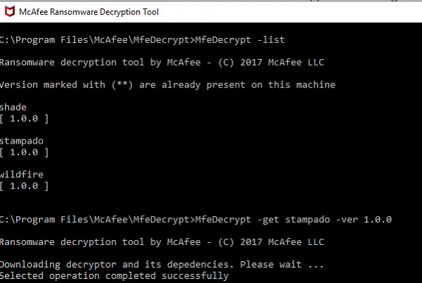 Download Ransomware decryption tool