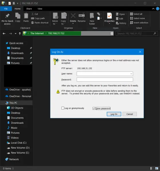 go ftp in windows 10 go ftp in windows 10